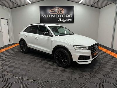White Used 2018 Audi Q3 Black Edition SUV | £14,895 (Fair price)