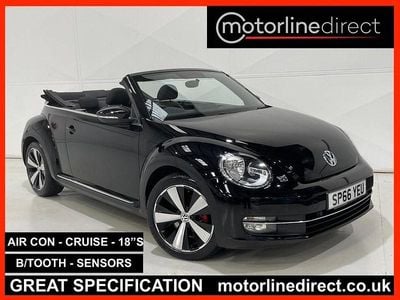 Black Used 2016 VW Beetle Sport Cabriolet | £14,225 (Super price)