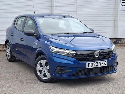 Used Dacia Sandero Essentiel 67 HP (49 kW) 2022 Blue Hatchback