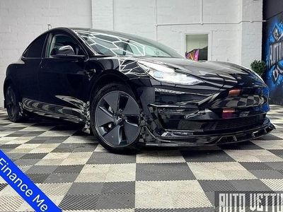 Black Used 2021 Tesla Model 3 Long Range AWD Sedan | £22,995 (A bit pricey)
