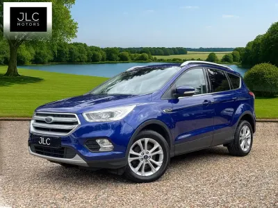 Used Ford Kuga Titanium 150 HP (110 kW) 2018 Blue SUV