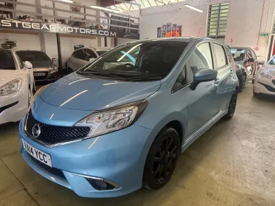 Used Nissan Note Acenta Premium 90 HP (66 kW) 2014 Blue Hatchback