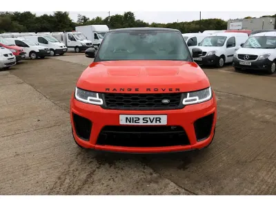 Used Land Rover Range Rover Sport SVR 570 HP (419 kW) 2018 Black SUV