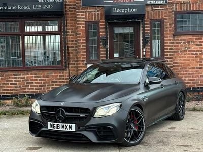 Black Used 2018 Mercedes E63 AMG Premium Sedan | £43,890 (Expensive)