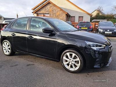 Used Vauxhall Corsa Edition 102 HP (75 kW) 2022 Black Hatchback