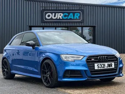 Used Audi S3 Sportback Black Edition 2017 Blue Hatchback