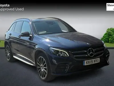 Used Mercedes GLC220 AMG 170 HP (125 kW) 2019 Blue SUV
