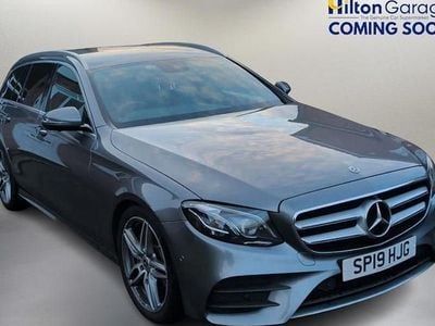 Used Mercedes E220 AMG line 194 HP (142 kW) 2019 Grey Estate