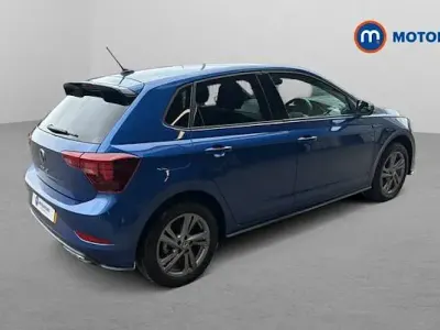 Used VW Polo R-line 110 HP (80 kW) 2024 Blue Hatchback