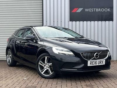 Used Volvo V40 Inscription 2016 Black Hatchback