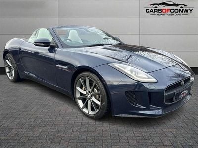 Used Jaguar F-Type S 340 HP (250 kW) 2014 Blue Cabriolet