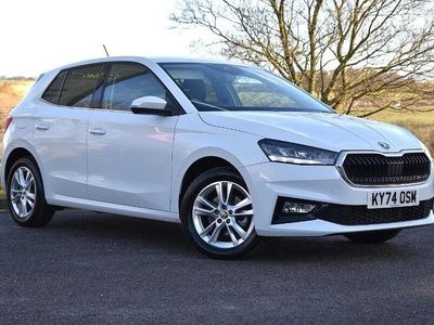 Used Skoda Fabia SE L 116 HP (85 kW) 2024 White Hatchback