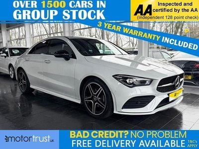 Used Mercedes CLA180 AMG Line Premium 136 HP (100 kW) 2023 White Sedan