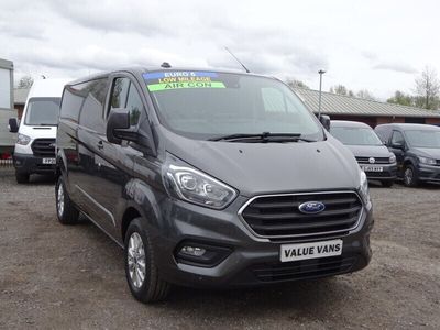 used Ford 300 Transit Custom LIMITED L2 H1 LWBECOBLUE (130PS) - **METALIC GREY**