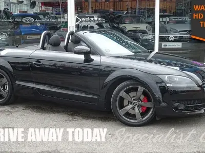 Used Audi TT Roadster 160 HP (117 kW) 2010 Phantom black Cabriolet
