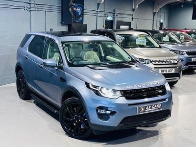 Blue Used 2018 Land Rover Discovery Sport HSE Luxury SUV | £10,495 (Fair price)
