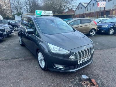 Used Ford Grand C-Max Titanium 120 HP (88 kW) 2016 Grey MPV