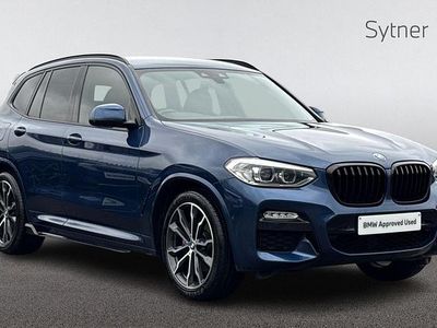Used BMW X3 M Sport 261 HP (191 kW) 2019 Blue SUV