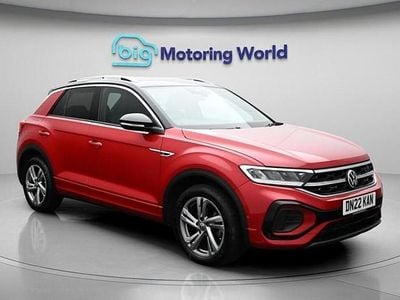 Used VW T-Roc R-line 150 HP (110 kW) 2022 Red SUV