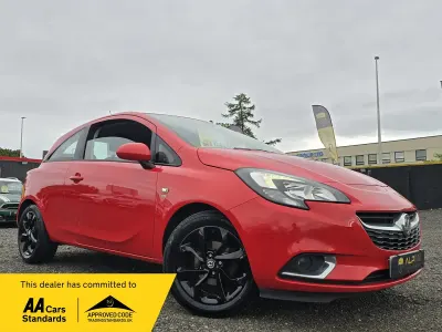 Used Vauxhall Corsa SRi 75 HP (55 kW) 2016 Red Hatchback