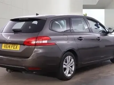 Käytetty Peugeot 308 SW Active 115 HP (84 kW) 2014 Harmaa Farmari