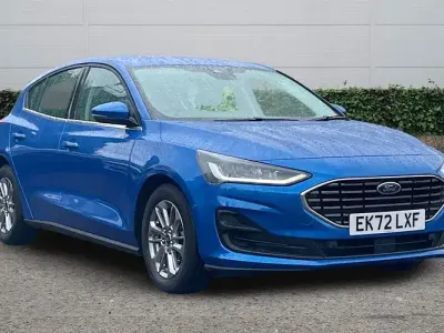 Used Ford Focus Titanium 125 HP (91 kW) 2023 Blue Hatchback