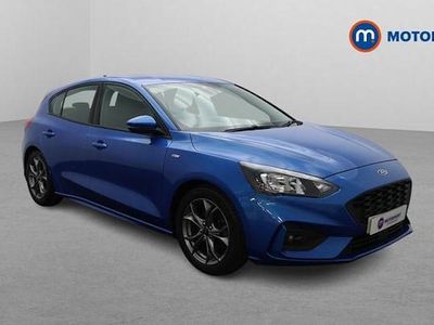 Used Ford Focus ST-Line 125 HP (91 kW) 2020 Blue Hatchback