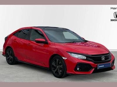 Used Honda Civic Sport Plus 180 HP (132 kW) 2019 Red Hatchback