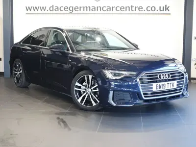 Usado Audi A6 S-Line 204 CV (150 kW) 2019 Azul Berlina