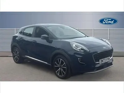Used Ford Puma Titanium 125 HP (91 kW) 2023 Blue SUV