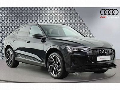 used Audi e-tron 300kW 55 Quattro 95kWh Black Ed 5dr Auto [22kWCh]