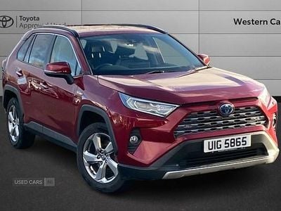 Used Toyota RAV4 2019 Red Estate