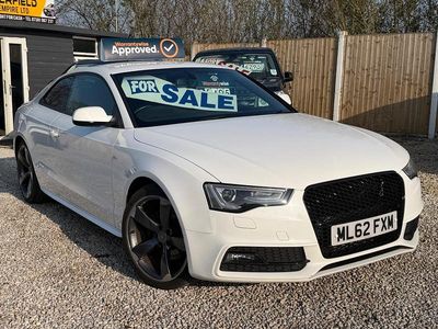 Used Audi A5 Black Edition 177 HP (130 kW) 2012 White Coupe