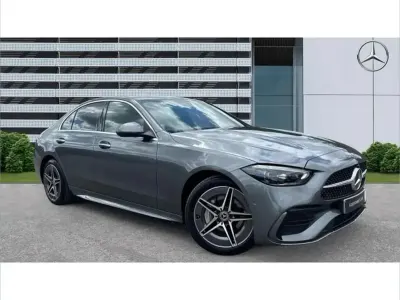 Usado Mercedes C300e AMG Line Premium 313 HP (230 kW) 2024 Cinzento Sedan