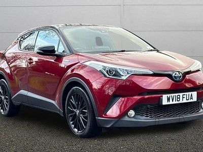 Red Used 2018 Toyota C-HR Edition SUV | £14,999 (Fair price)