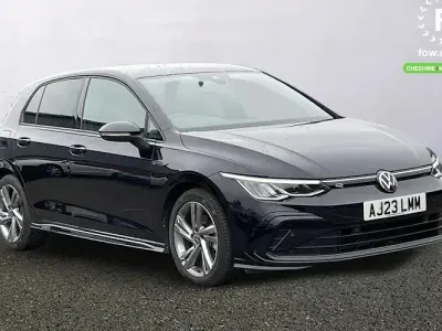 Used VW Golf VIII R-line 150 HP (110 kW) 2023 Black Hatchback