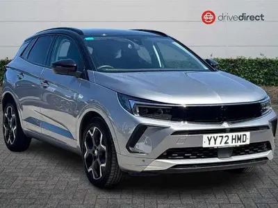 Used Vauxhall Grandland X Ultimate 130 HP (95 kW) 2022 Grey SUV