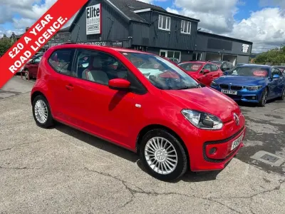 Used VW up! high up! 75 HP (55 kW) 2015 Red Hatchback