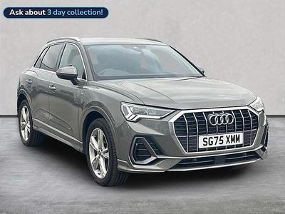 Used Audi Q3 S-Line 150 HP (110 kW) 2025 Grey SUV