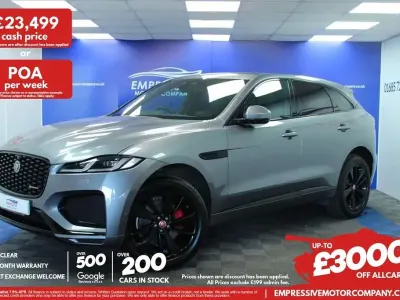 Usado Jaguar F-Pace R-Dynamic 2021 Cinzento SUV