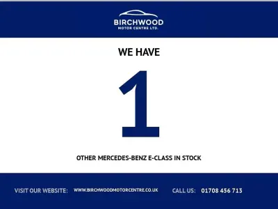 Used Mercedes E220 AMG line 194 HP (142 kW) 2018 Black Sedan