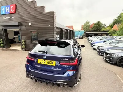 Used BMW 330e M Sport 2021 Blue Estate