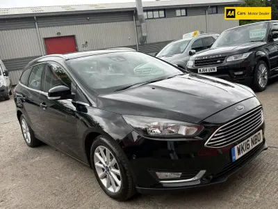 Używany Ford Focus Titanium 125 KM (91 kW) 2016 Czarny Kombi