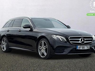 Black Used 2018 Mercedes E220 AMG Line Premium Estate | £22,599 (A bit pricey)
