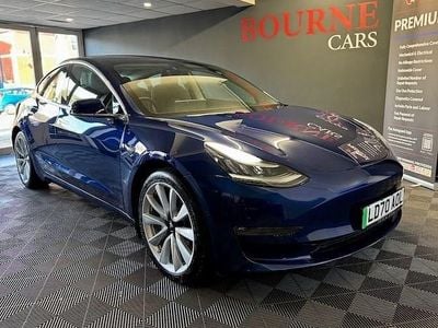 Used Tesla Model 3 254 kW (346 HP) 2020 Blue Sedan