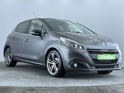 Used Peugeot 208 GT-line 100 HP (73 kW) 2018 Grey Hatchback