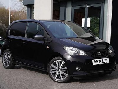 Used Seat Mii FR-Line 73 HP (53 kW) 2018 Black Hatchback