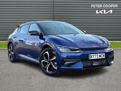 Used Kia EV6 GT-Line S 236 kW (321 HP) 2023 Blue SUV