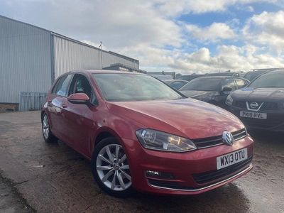 Red Used 2013 VW Golf VII GT Hatchback | £3,995 (Good price)