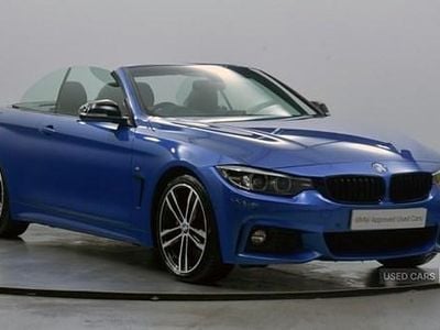 Used BMW 430 Cabriolet M Sport 2020 Blue Cabriolet